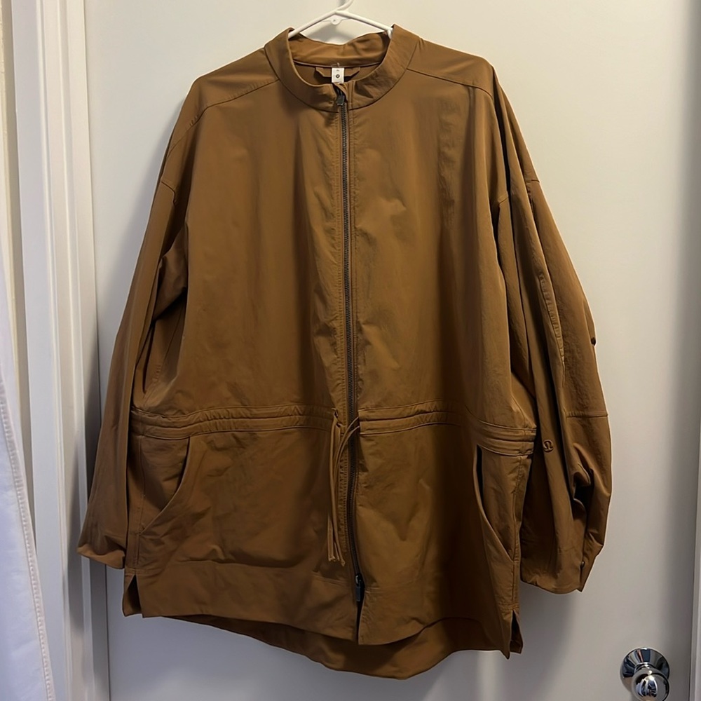 Lululemon Cinch-Waist Stretch Shirt Jacket